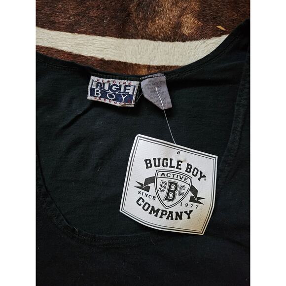 Vintage 90s Bugle Boy Tank Top XL Mens BWARE Skate Grunge Y2K Fame Fortune Fear - Picture 4 of 6